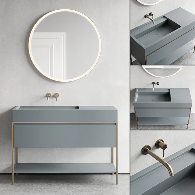 Nic Design Elen 120 Vanity unit — Скачать