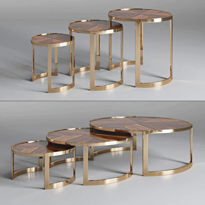 Coffee table ANYA Fendi Casa — Ver 1