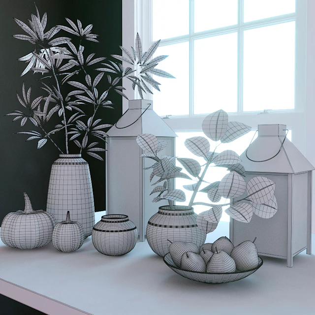 Autumn decorative set Crate &amp; Barrel — Descargar