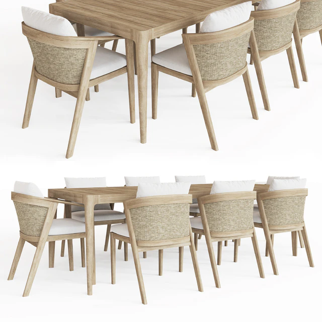 MALTA TEAK TABLE — Descargar