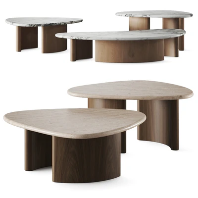 Castilleja Archipelagos Coffee Tables — Ver 5