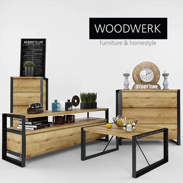 Woodwerk furniture series Cambridge1 — Descargar