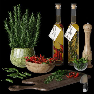 Kitchen decor set — Ver 1