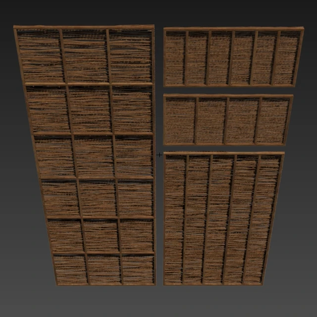 Ceiling thin branch crooked n1 / Потолок из тонких кривых веток №1 — Скачать