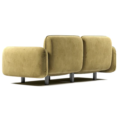 BEAN Velvet Sofa — Вид 2
