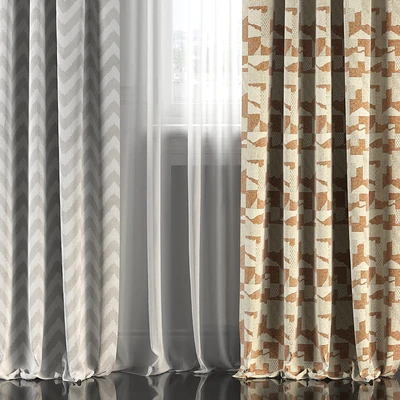 Curtains with window 117 — Ver 3