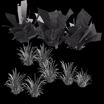 Meadow Lawn Grassland Set 003 — Ver 5