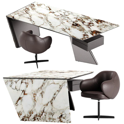 Cattelan Italia Nasdaq Keramik table Bombe x chair set — Ver 4
