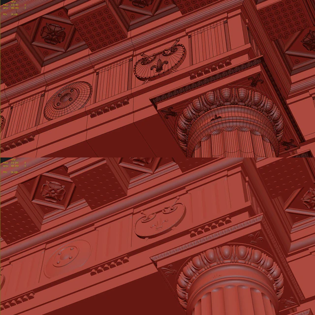 Doric Order Vignola Column — Descargar