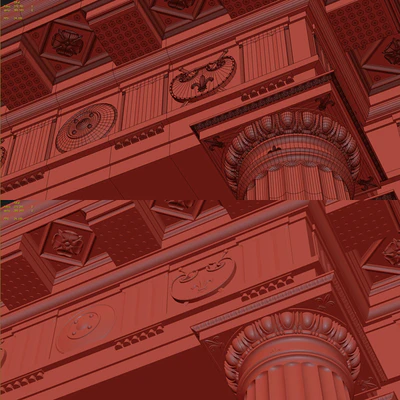 Doric Order Vignola Column — Ver 5