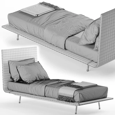 Односпальная кровать  Bonaldo Thin — Вид 3