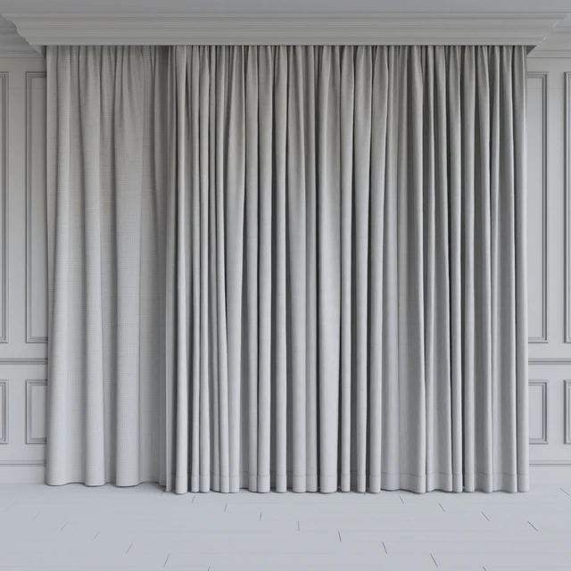 Set of curtains velvet 28 — Descargar