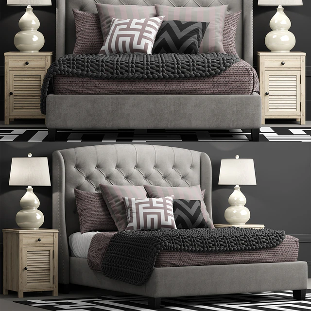 Bed Arched Queen — Descargar