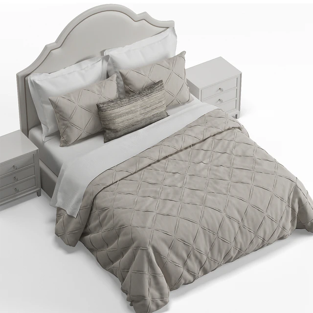 Basset Barcelona Bonnet Headboard Bed — Descargar