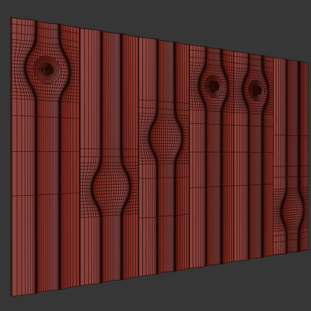 Headboard 3d Wall Panel set 05 — Descargar