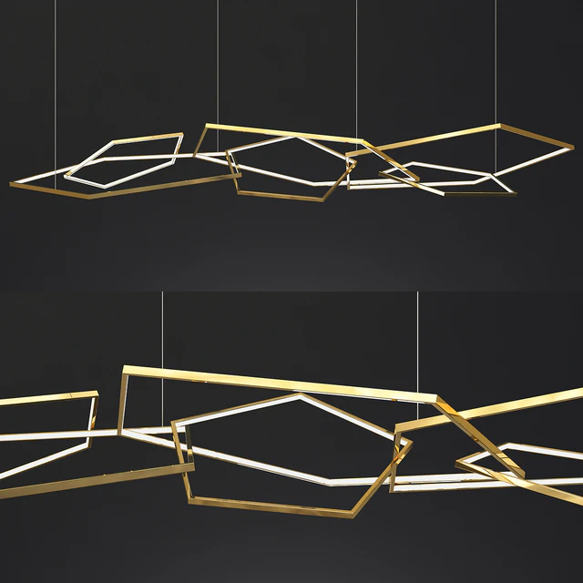 Pentagon Decorative Chandelier — Descargar