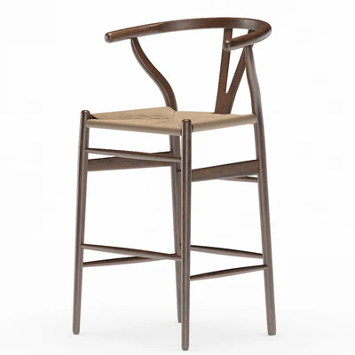 Wishbone Counter Stool — Ver 3