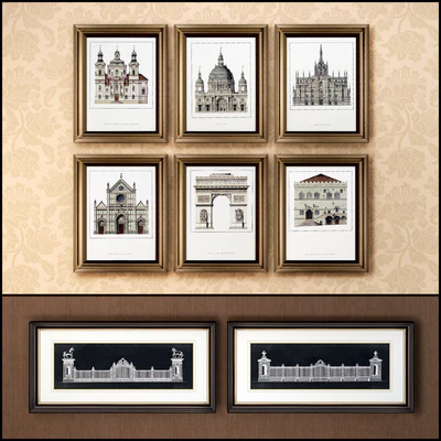 The picture in the frame (a collection of 75) Architecture — Ver 3