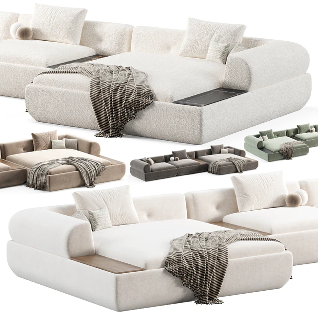 Minotti Supermoon Sofa — Descargar