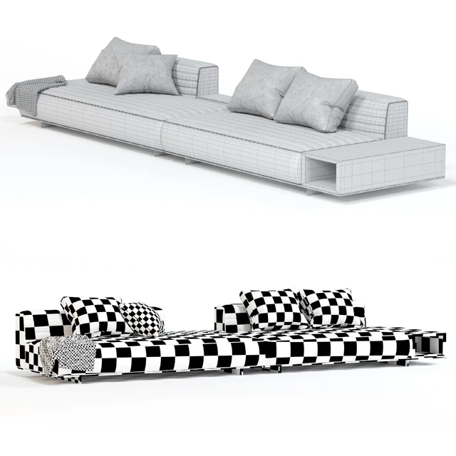 Minotti Roger sofa — Скачать
