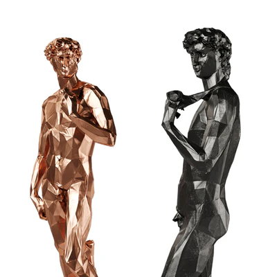 David Michelangelo Tall edges Copper Black — Ver 4