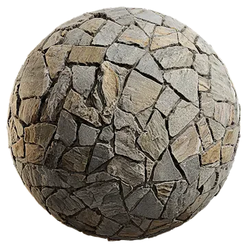flagstone wall 001 — Скачать