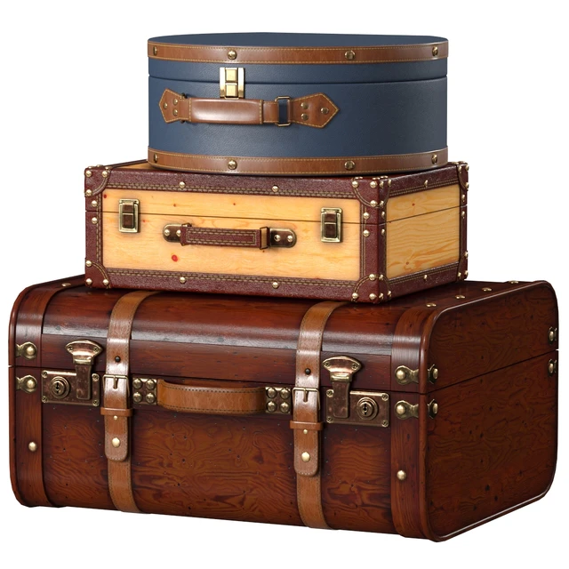 Vintage suitcases — Descargar