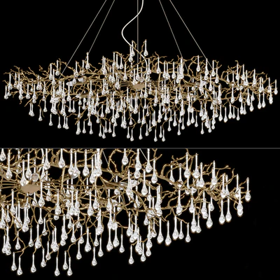 Chandelier Crystal Lux REINA V2 SP12 L1500 — Ver 1