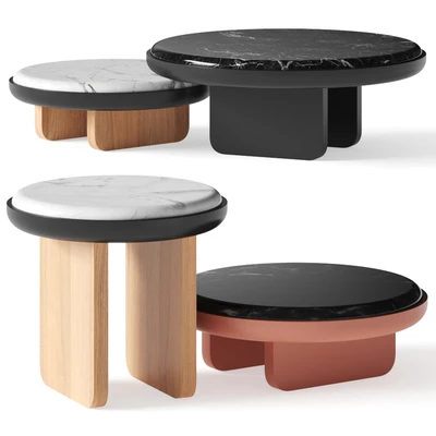 Falsasquadra Euridice & Nereide & Eco Coffee Tables — Ver 1