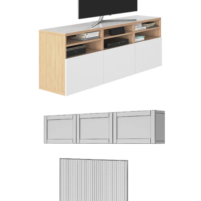 Ikea Besta 03 — Ver 3