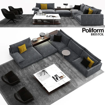 Poliform Bristol Sofa 1 — Вид 1