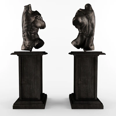 Sculpture men — Ver 3