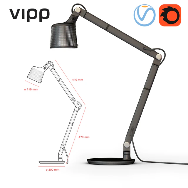 table lamp VIPP — Descargar