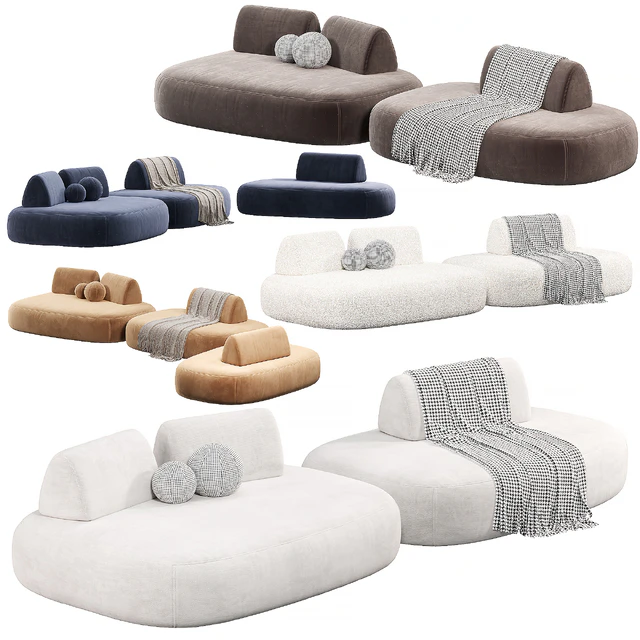 Telen Ligne Roset Divanetto sofa by miliashop, sofas — Descargar