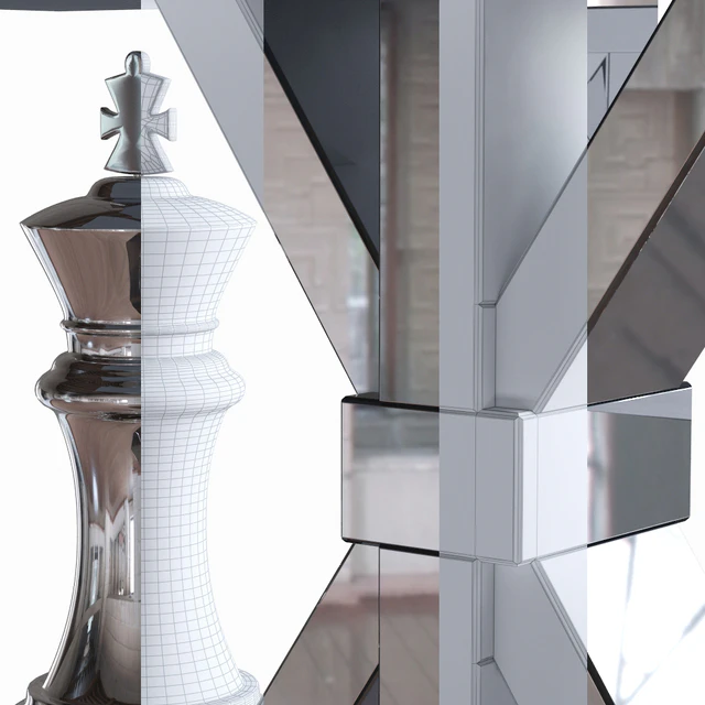 Eichholtz Console Table Valetta & Chess King & Queen — Скачать