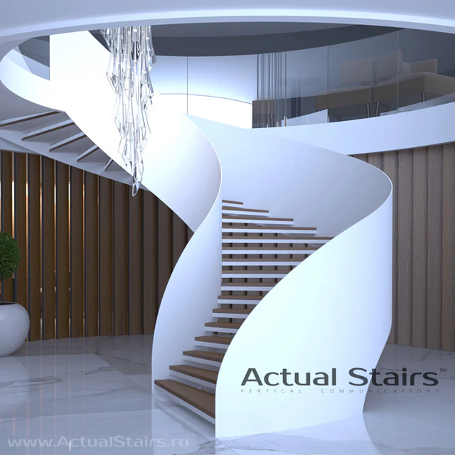 лестница спиральная Actual Stairs — Скачать