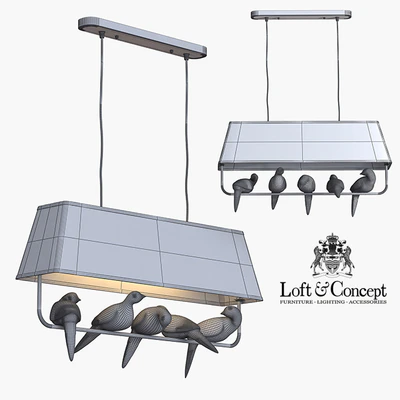 Chandelier Bird 5 — Вид 2