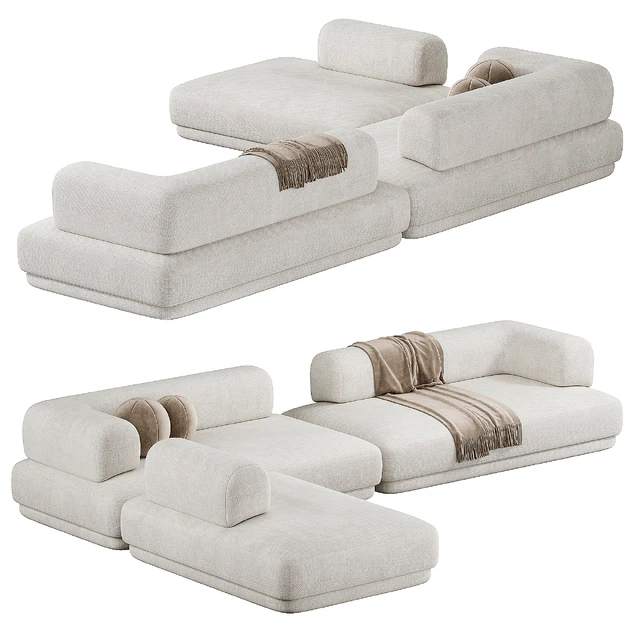 BUMPER Sectional Sofa — Descargar