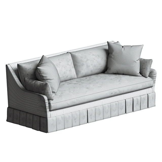 Portola Pleated Sofa — Descargar