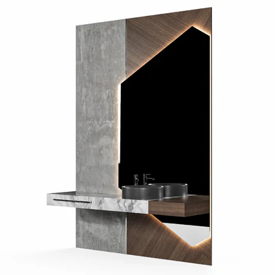 bathroom furniture set 7 — Ver 5
