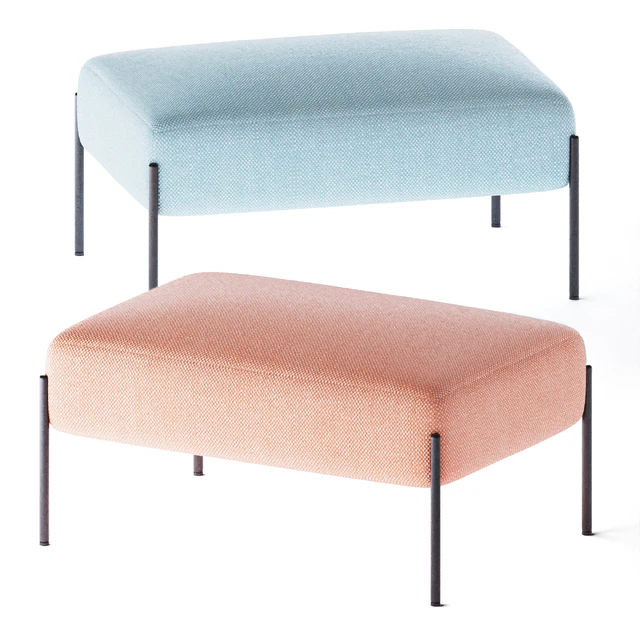 Footstool Paipaï by Ligne Roset / Оттоманка — Скачать