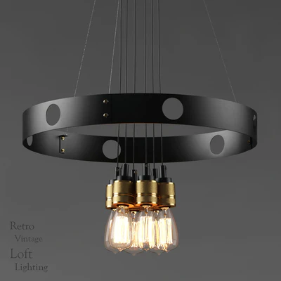 Retro Vintage Loft Lighting — Ver 1