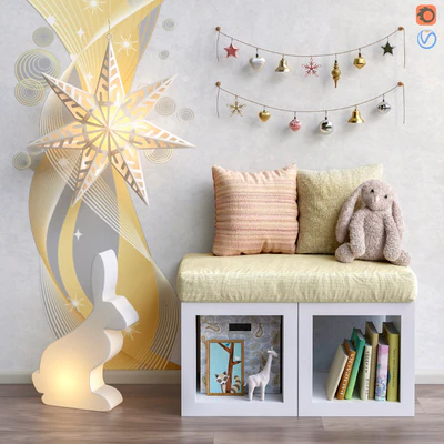 Toys and furniture set 40 — Ver 1