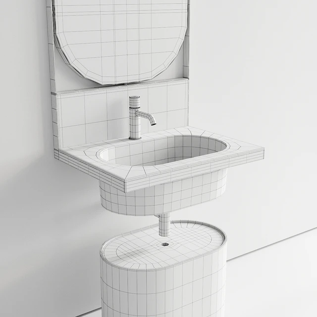 Ceramica Cielo Elle Vanity Unit Set 2 — Descargar