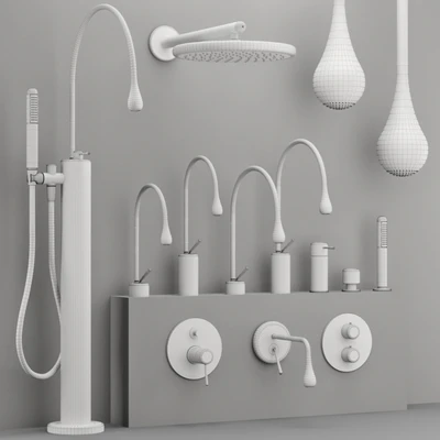 GESSI GOCCIA bathroom faucet collection — Ver 6