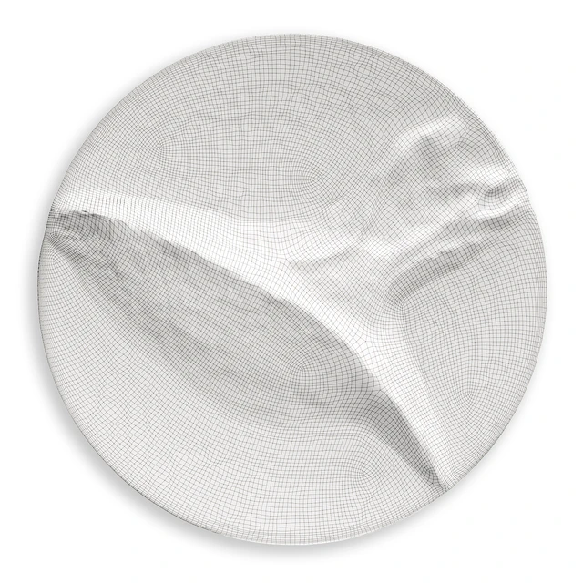Round Wall panel Windhover Metal Plaster — Скачать