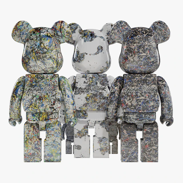 Bearbrick / Jackson Pollock — Descargar