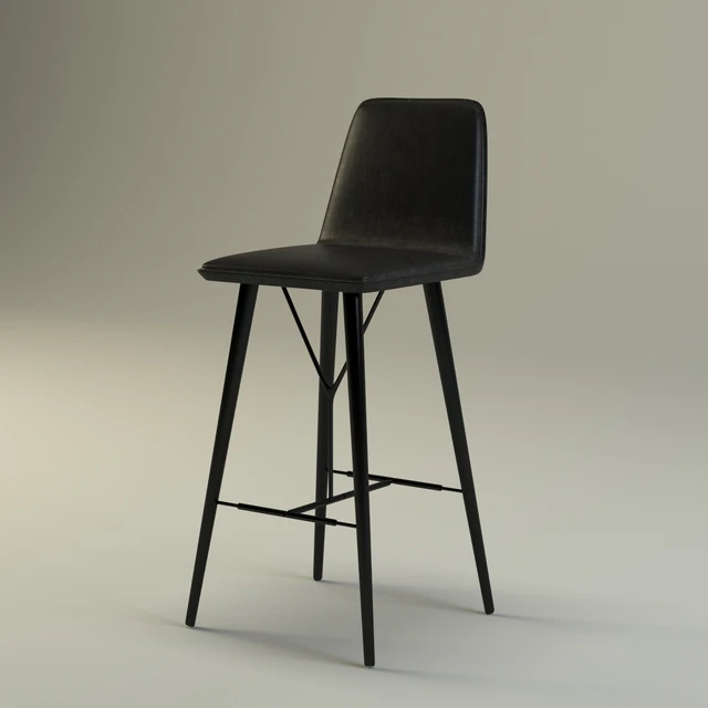 Fredericia Furniture Spine Bar Stool — Скачать