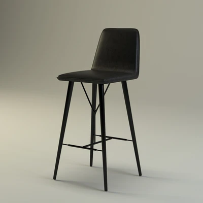 Fredericia Furniture Spine Bar Stool — Скачать