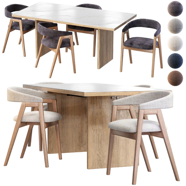 Trevor chair and Audrey table from Divan.ru — Descargar